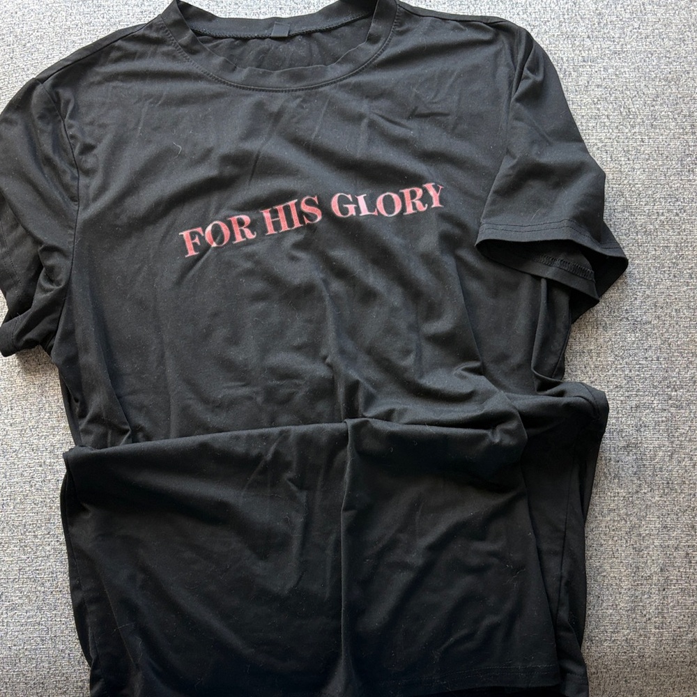 Black Graphic T-Shirt